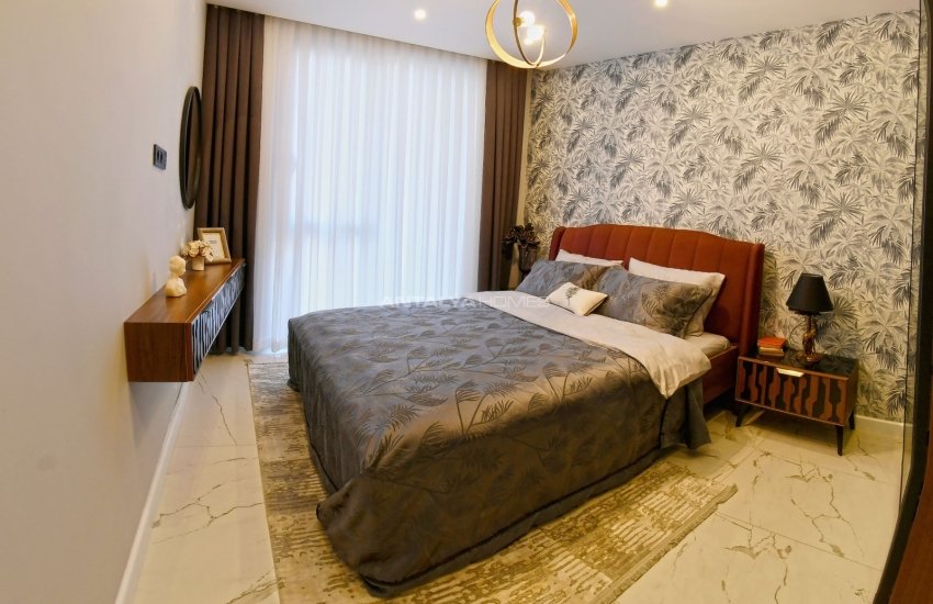 Современные Квартиры в 250 м от Пляжа в Центре Алании 27