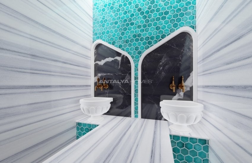 Triplex Villa Te Koop Verweven Met De Natuur In Alanya 27