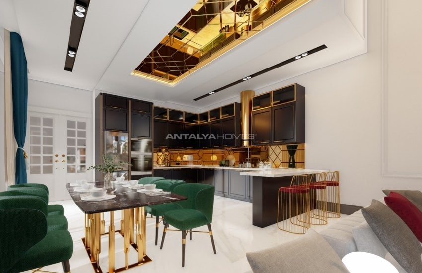 Triplex Villa Te Koop Verweven Met De Natuur In Alanya 19