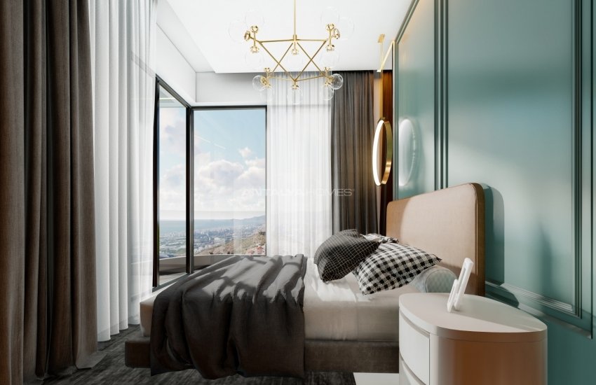 Triplex Villa Te Koop Verweven Met De Natuur In Alanya 20