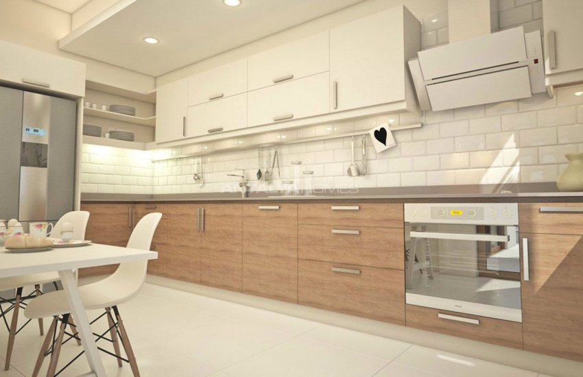 Charming Property with Separate Kitchen in Alanya Oba 4