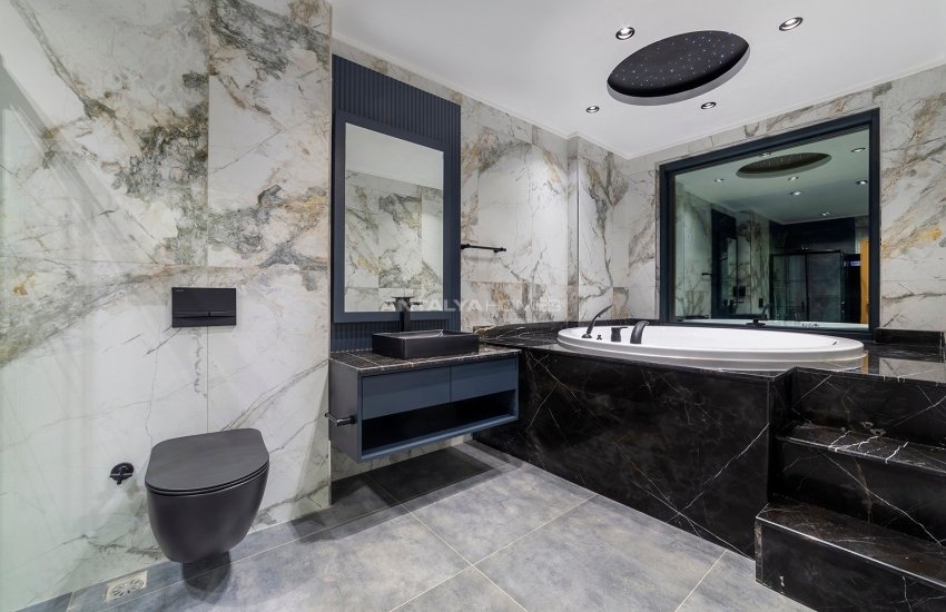 Cozy Detached Villas with Castle and Sea Views in Alanya 32