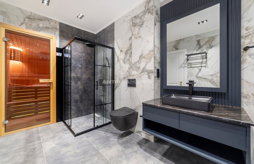 Cozy Detached Villas with Castle and Sea Views in Alanya 35