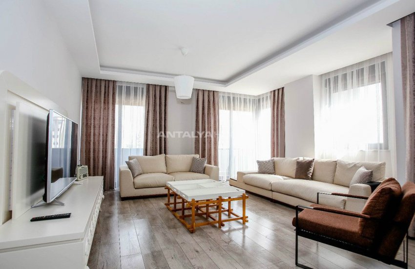 Квартиры с 3 Спальнями с Системой Умный Дом в Анталье, Кепез 19