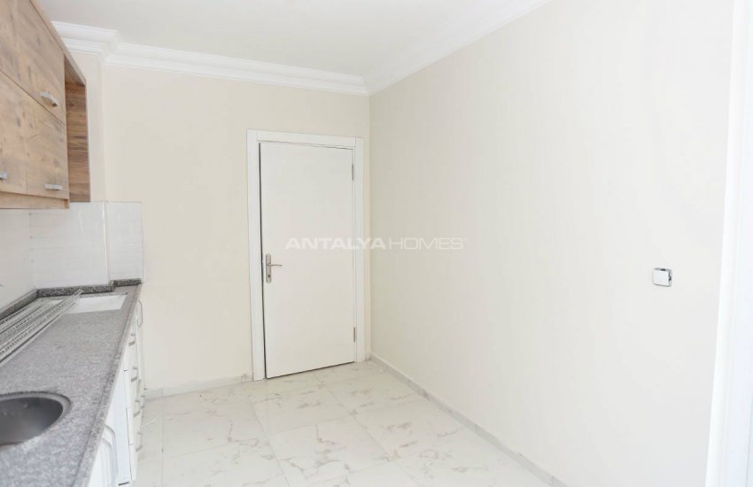 2+1 Cheap Apartments with Separate Kitchen in Kepez 14