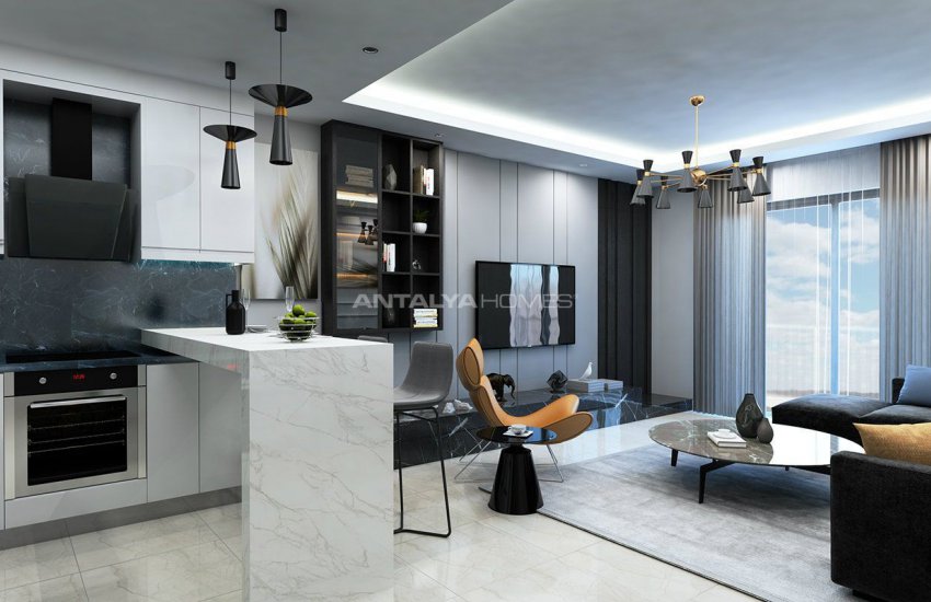 Investment Apartments 100 Mt to the Sea in Kargicak Alanya 22