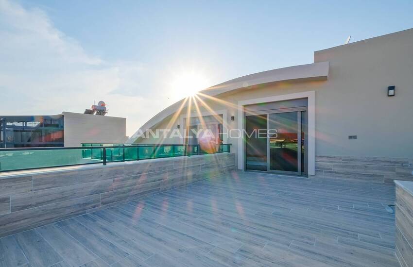 Belek Merkeze Yürüme Mesafesinde Satılık Tripleks Villalar 47