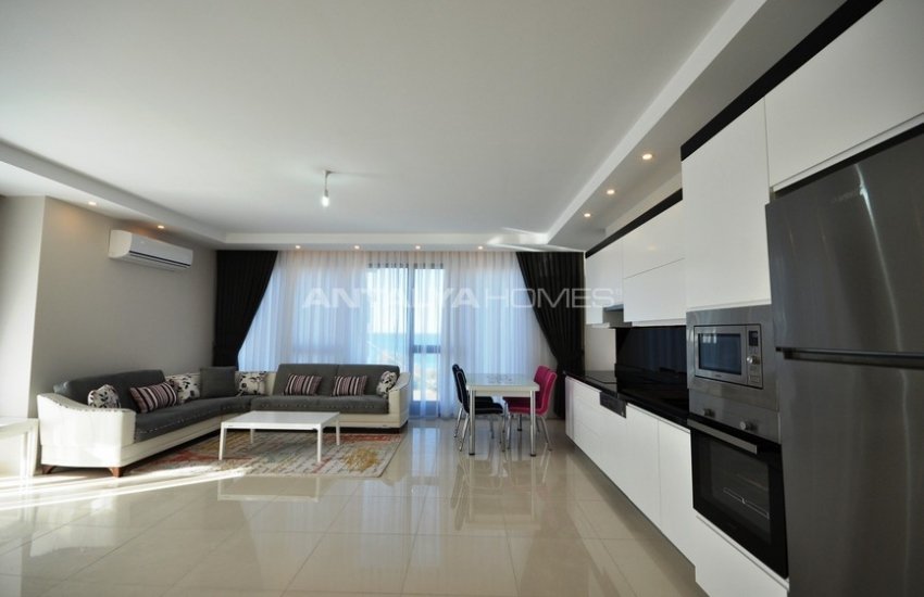 Kargıcak’ta Özel Plaja Sahip Deniz Manzaralı Daireler 24