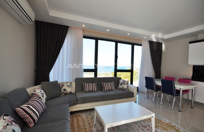 Kargıcak’ta Özel Plaja Sahip Deniz Manzaralı Daireler 22