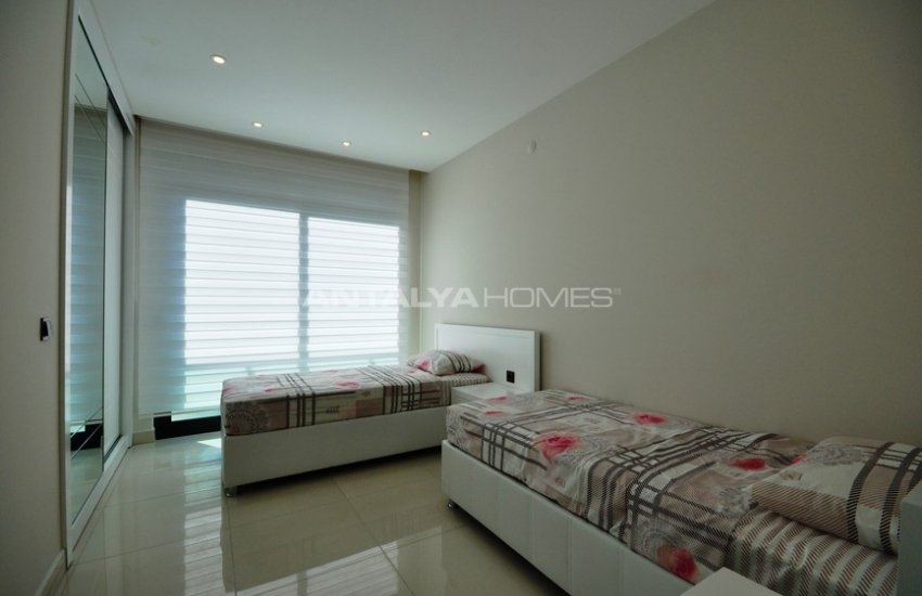 Kargıcak’ta Özel Plaja Sahip Deniz Manzaralı Daireler 34