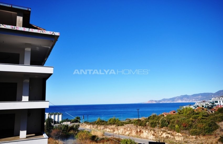 Kargıcak’ta Özel Plaja Sahip Deniz Manzaralı Daireler 29