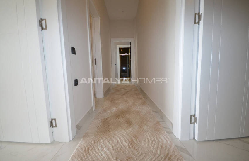 Готовые квартиры в комплексе с частным пляжем в Каргыджаке, Аланья 41