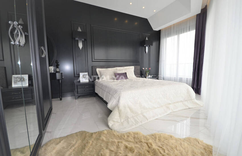 Готовые квартиры в комплексе с частным пляжем в Каргыджаке, Аланья 34