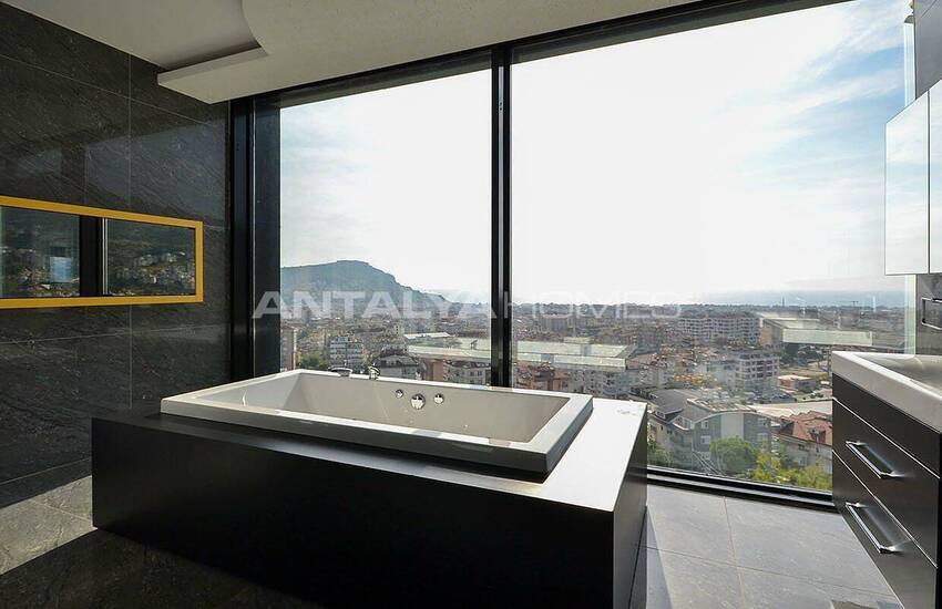 Zee En Natuur Zicht Duplex Appartementen In Alanya Centrum 22