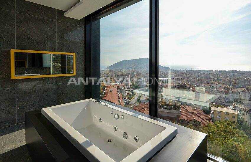 Zee En Natuur Zicht Duplex Appartementen In Alanya Centrum 23