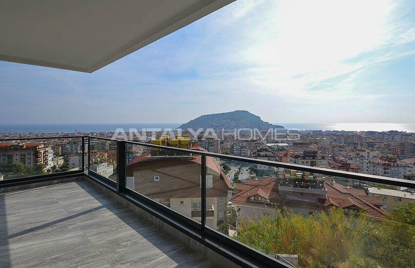 Zee En Natuur Zicht Duplex Appartementen In Alanya Centrum 25