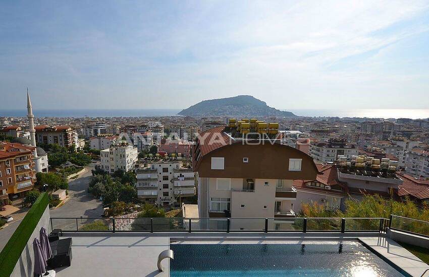 Zee En Natuur Zicht Duplex Appartementen In Alanya Centrum 27
