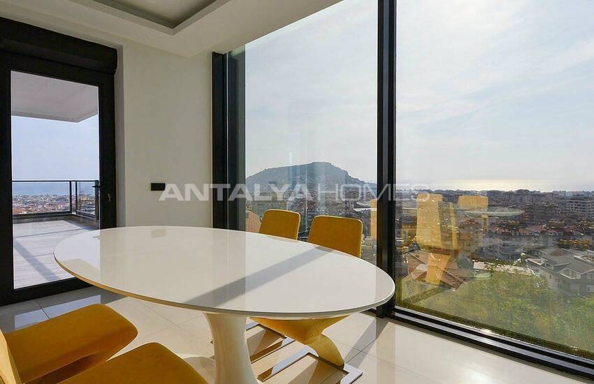 Zee En Natuur Zicht Duplex Appartementen In Alanya Centrum 16