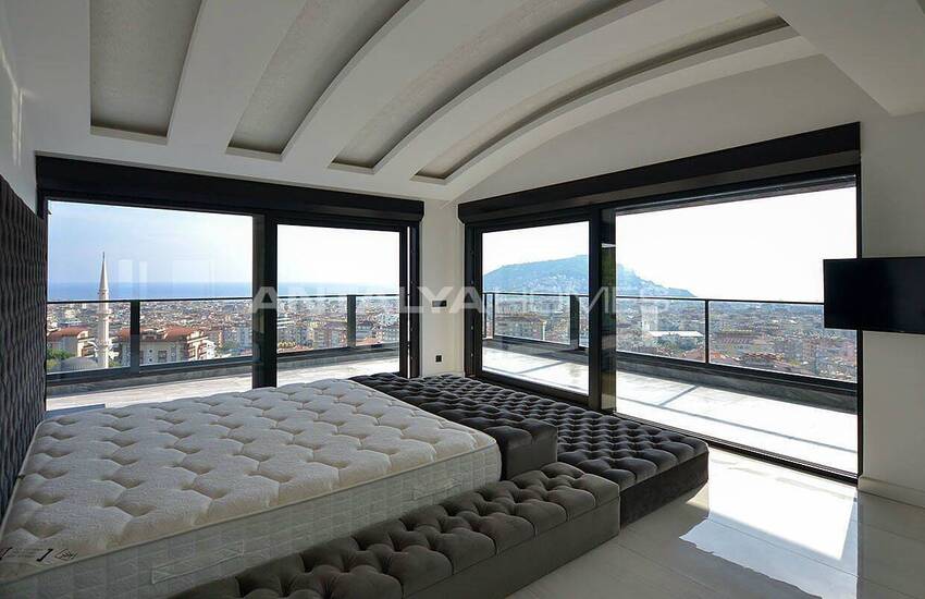 Zee En Natuur Zicht Duplex Appartementen In Alanya Centrum 19