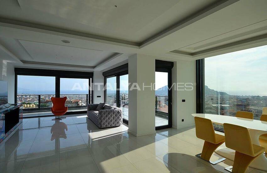 Zee En Natuur Zicht Duplex Appartementen In Alanya Centrum 11