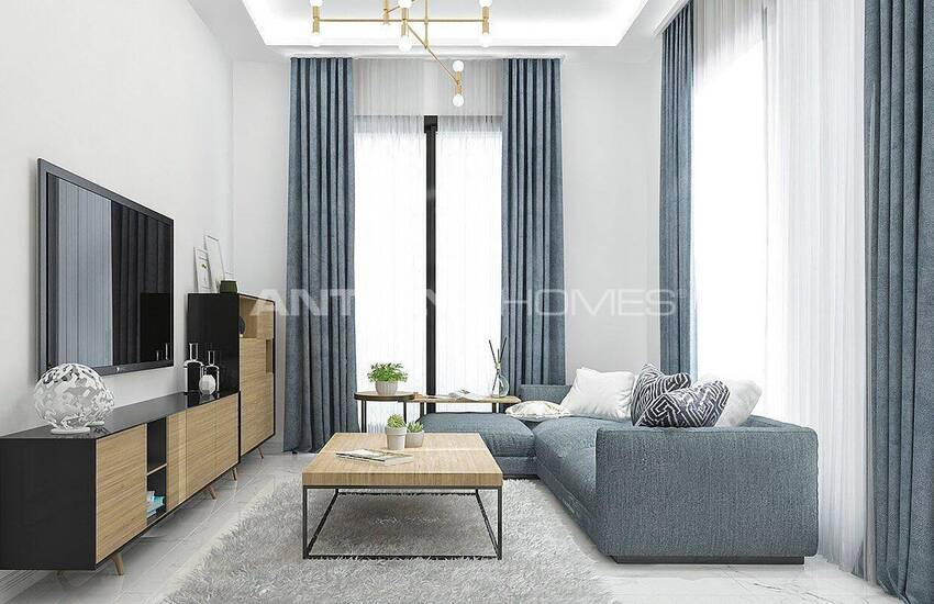 Avsallar Alanya’da Doğa ve Deniz Manzaralı Yeni Daireler 21