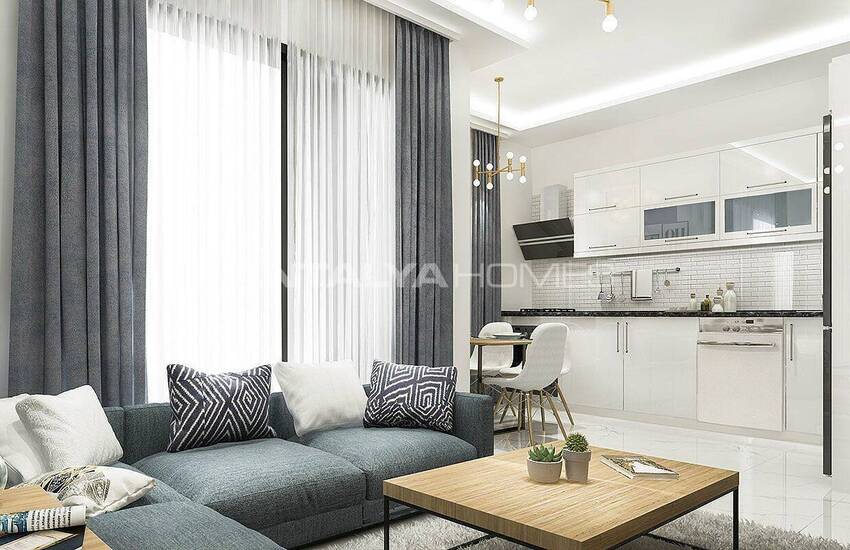 Avsallar Alanya’da Doğa ve Deniz Manzaralı Yeni Daireler 22