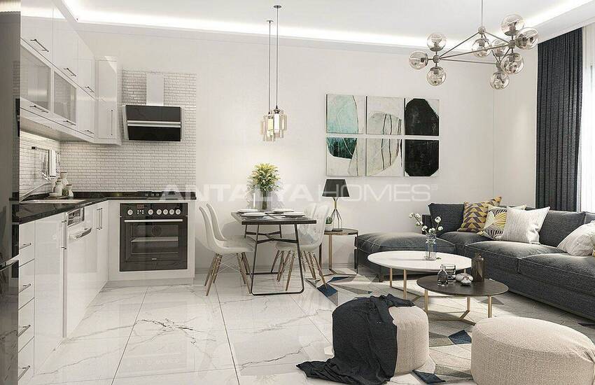 Avsallar Alanya’da Doğa ve Deniz Manzaralı Yeni Daireler 26