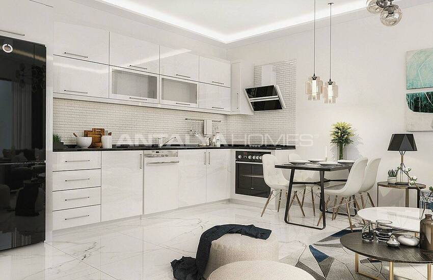 Avsallar Alanya’da Doğa ve Deniz Manzaralı Yeni Daireler 27