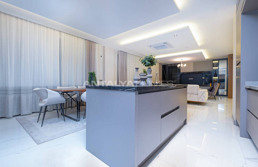 Отличные отдельные виллы с видом на море в Каргыджаке, Алания 11