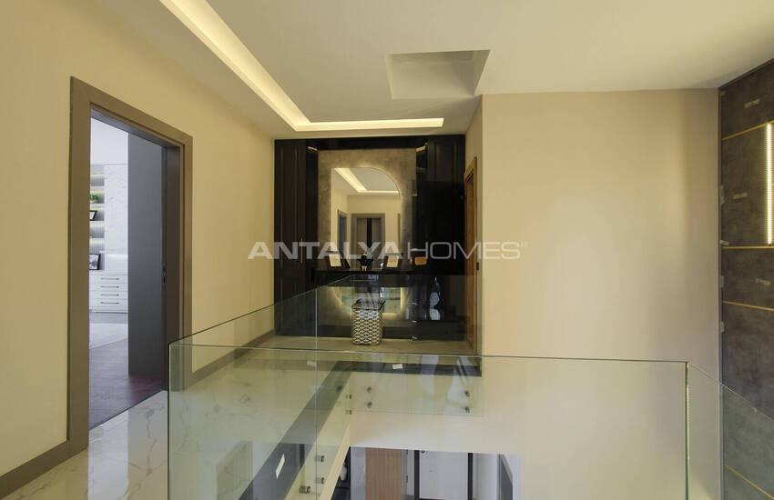 Отличные отдельные виллы с видом на море в Каргыджаке, Алания 17