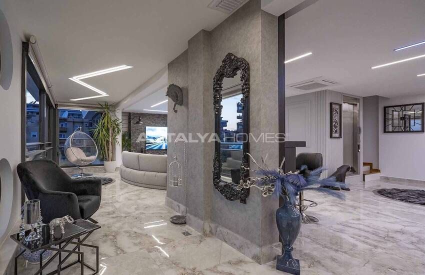 Luxe Vastgoed In Een Paar Stappen Van De Zee In Alanya 53