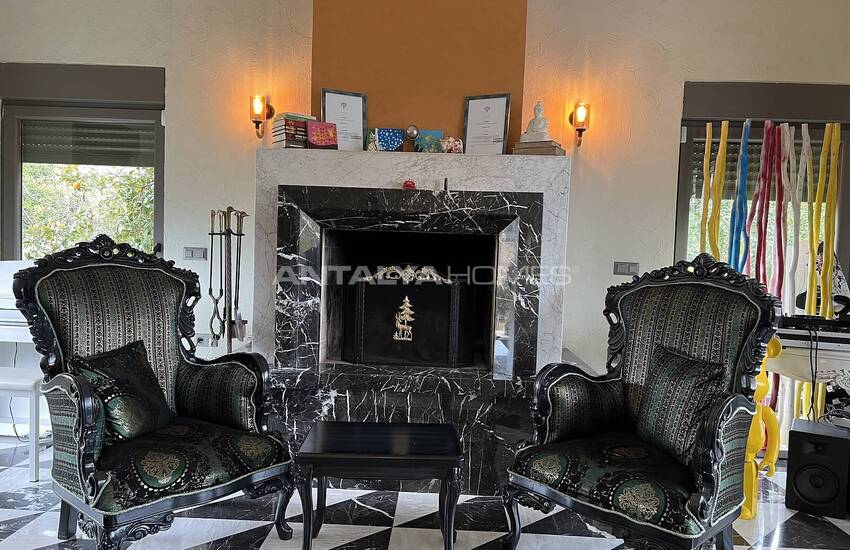 Villa Individuelle De Luxe Avec Grand Jardin À Kemer Antalya 17