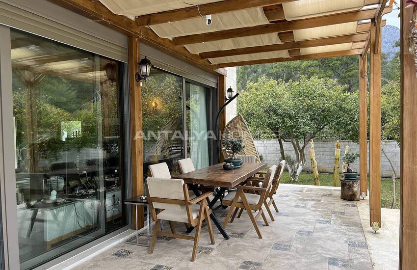 Villa Individuelle De Luxe Avec Grand Jardin À Kemer Antalya 38