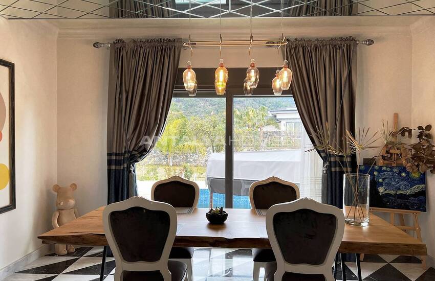 Villa Individuelle De Luxe Avec Grand Jardin À Kemer Antalya 16