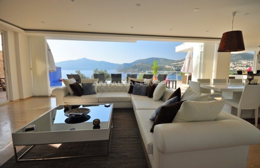 Kalkan'da Plaja 100 Mt Mesafede Ultra Lüks Villa 30