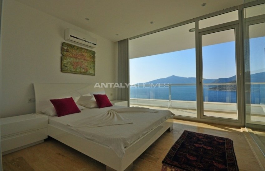 Kalkan'da Plaja 100 Mt Mesafede Ultra Lüks Villa 41