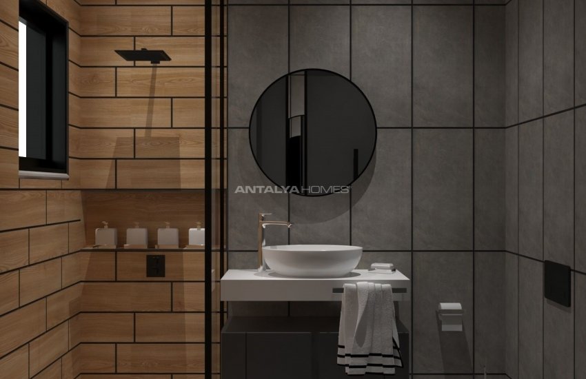 فلل فاخرة للبيع بهندسة معمارية معاصرة في انطاليا 29