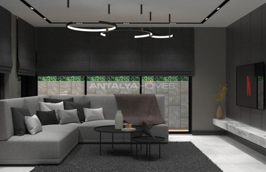 فلل فاخرة للبيع بهندسة معمارية معاصرة في انطاليا 19