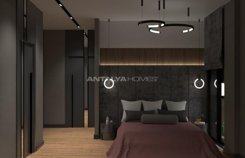 فلل فاخرة للبيع بهندسة معمارية معاصرة في انطاليا 23