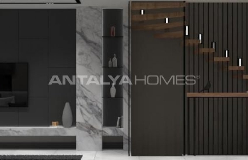 فلل فاخرة للبيع بهندسة معمارية معاصرة في انطاليا 24