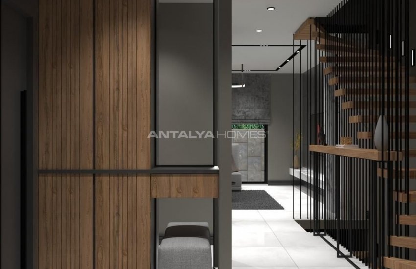 فلل فاخرة للبيع بهندسة معمارية معاصرة في انطاليا 26