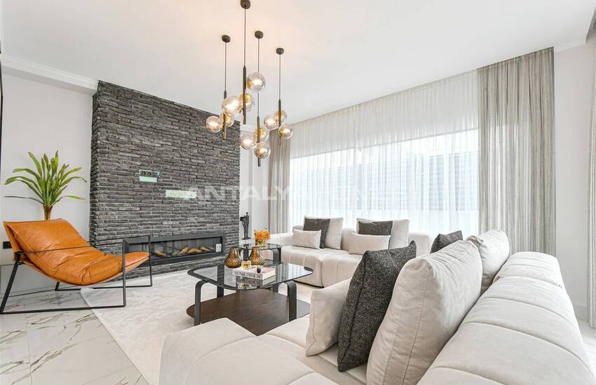 Sea and Nature-view Houses with Pools in Alanya 11