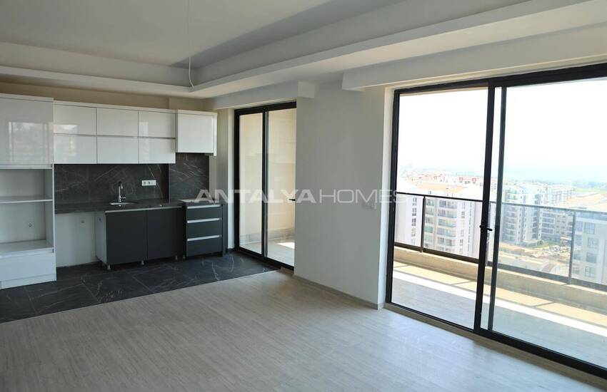 املاک و مستغلات با چشم انداز پانورمایی دریا و کوه در آلانیا 22