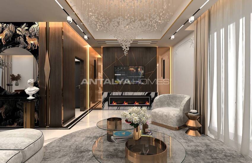 Nouveaux Appartements À Alanya Liés À La Nature 12