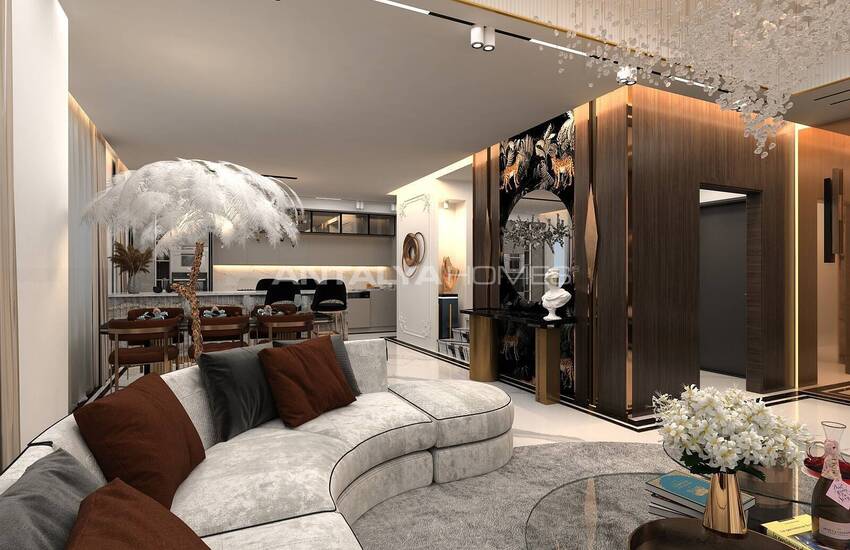 Nouveaux Appartements À Alanya Liés À La Nature 13
