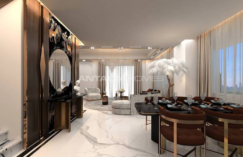 Nouveaux Appartements À Alanya Liés À La Nature 16