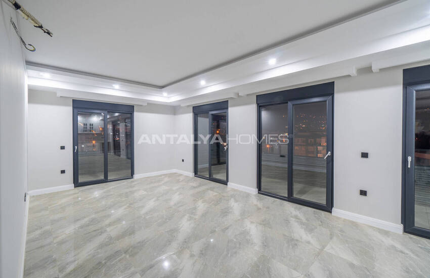 Новые Квартиры в Комплексе с Фитнесом и Сауной в Алании 37