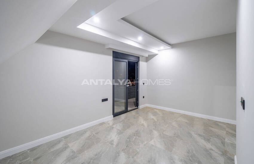 Новые Квартиры в Комплексе с Фитнесом и Сауной в Алании 36