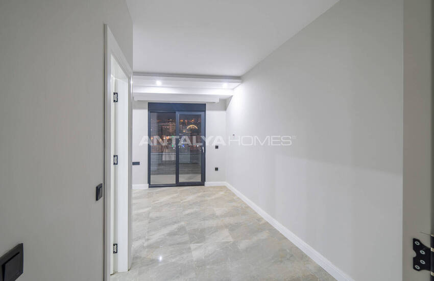 Новые Квартиры в Комплексе с Фитнесом и Сауной в Алании 35