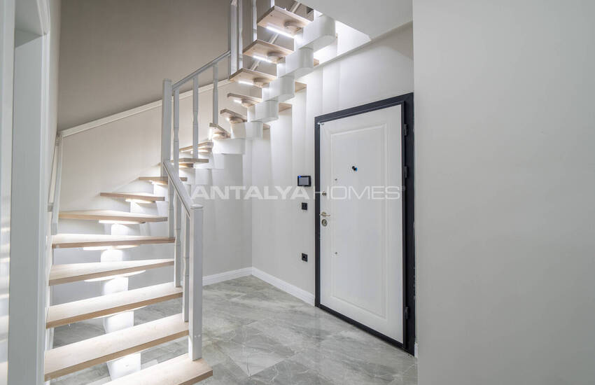 Новые Квартиры в Комплексе с Фитнесом и Сауной в Алании 31